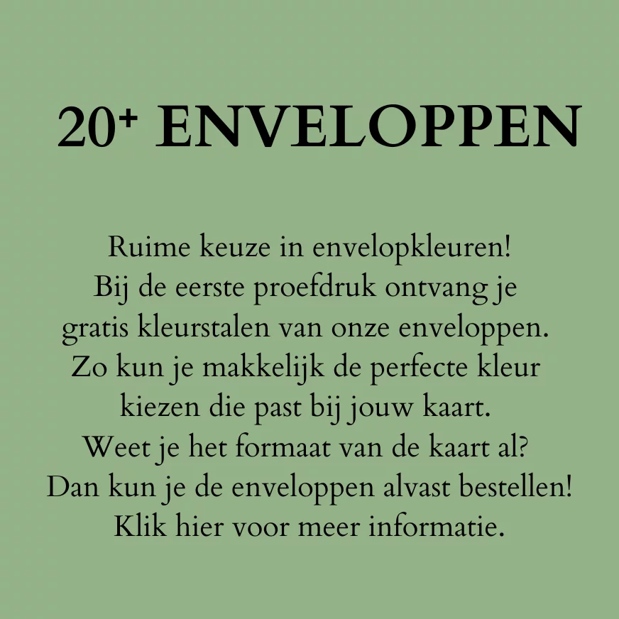 gloria cards enveloppen